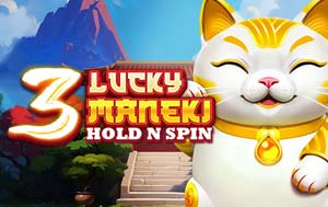 3 Lucky Maneki Hold n Spin